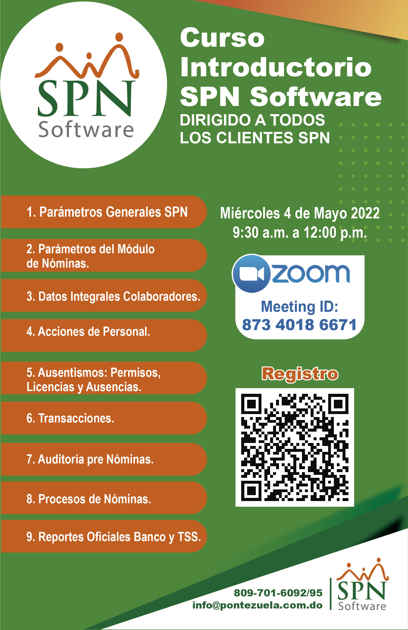 SPN Software Introductory Course SPN
