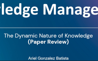 Fundamentals of Knowledge Management.