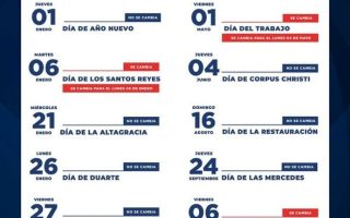 Días Feriados 2026