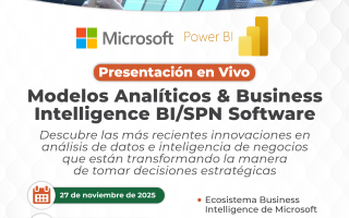 Modelos Analíticos & Business Intelligence BI/SPN Software